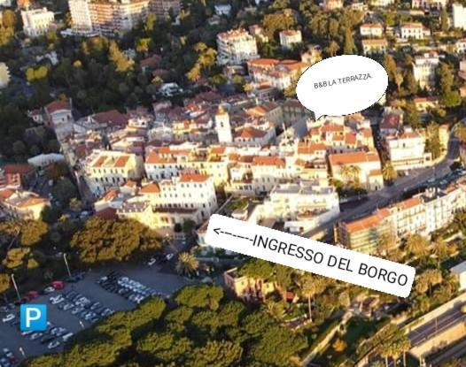 La Terrazza Bed and Breakfast Bordighera Eksteriør billede